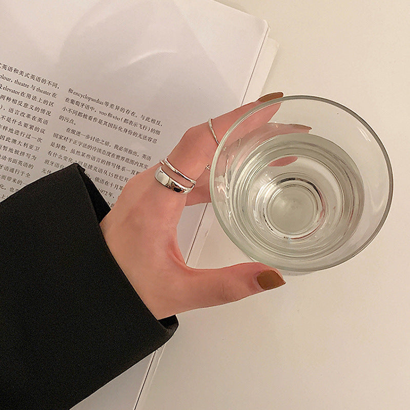 歐美時尚七五件套戒指ins潮嘻哈食指戒網紅新款關節戒個性手飾女