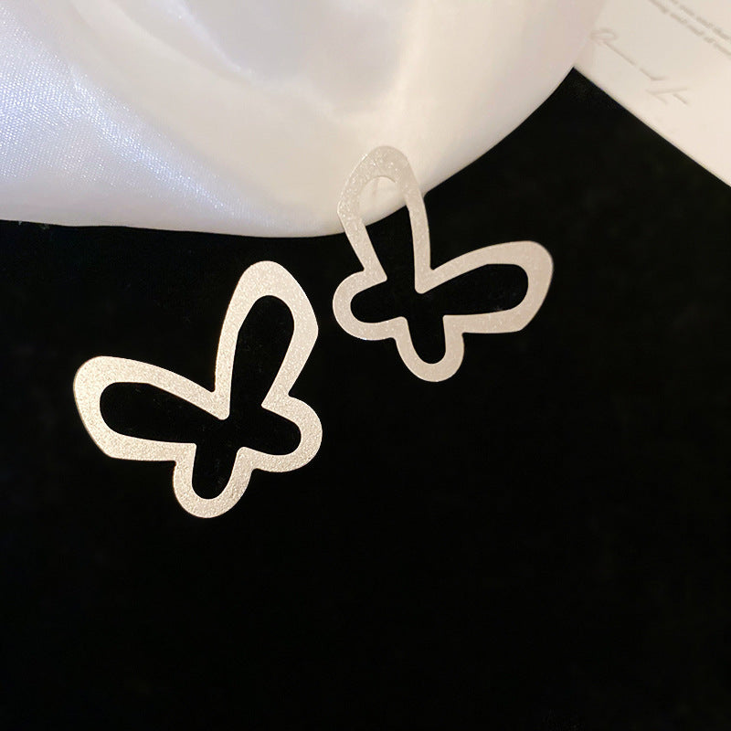 銀針夜市地攤花朵鋯石星星流蘇耳釘時尚氣質耳環簡約高級感耳飾女