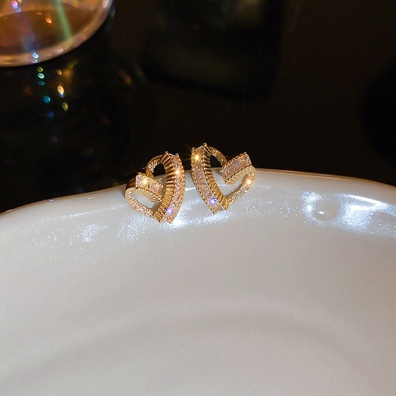 金色系~幾何豆豆耳釘小衆輕奢高級感耳環氣質百搭時尚簡約耳飾品