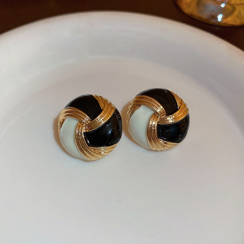 銀針超仙珍珠花朵流蘇耳環氣質時尚耳釘跨境歐美誇張高級感耳飾女