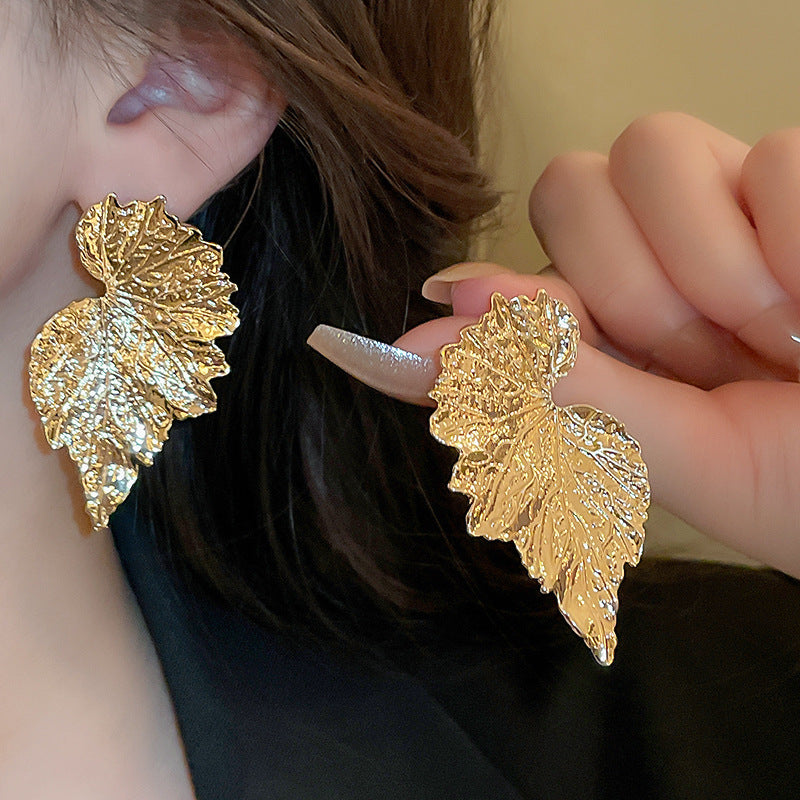 銀針超仙珍珠花朵流蘇耳環氣質時尚耳釘跨境歐美誇張高級感耳飾女