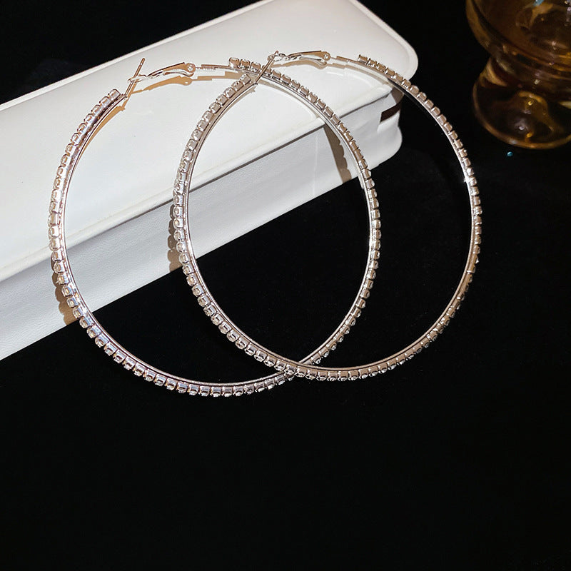 銀針多巴胺彩色耳圈甜美小清新簡約個性耳環設計感小衆歐美耳飾女