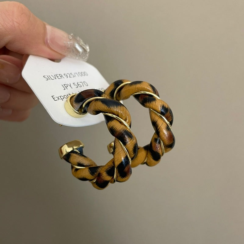 銀針樹脂不規則幾何形鏤空耳環輕奢高級感耳釘復古耳飾設計感小衆