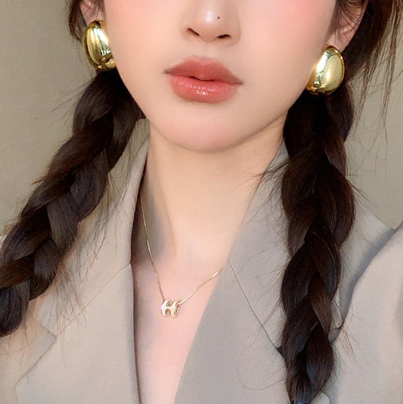 銀針超仙珍珠花朵流蘇耳環氣質時尚耳釘跨境歐美誇張高級感耳飾女