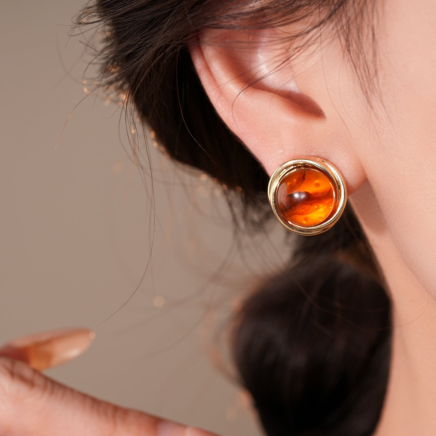 銀針復古美拉德幾何方形耳環輕奢高級感耳釘女時尚耳飾設計感小衆