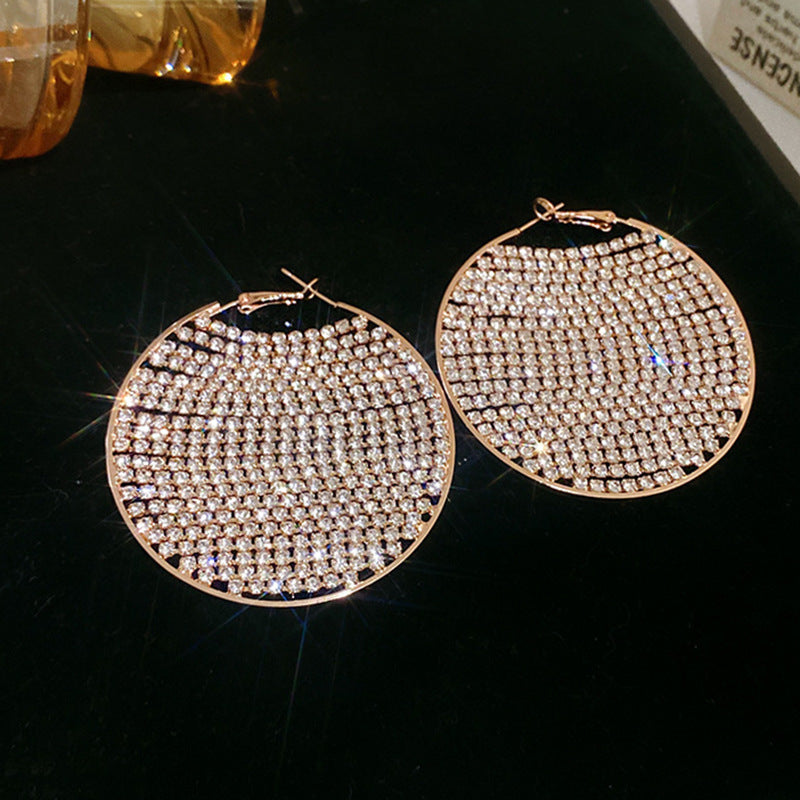 銀針跨境高級感銀色幾何圓珠愛心耳釘小衆個性耳環冷淡風耳飾