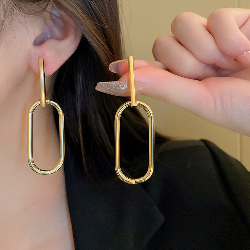 銀針超仙珍珠花朵流蘇耳環氣質時尚耳釘跨境歐美誇張高級感耳飾女