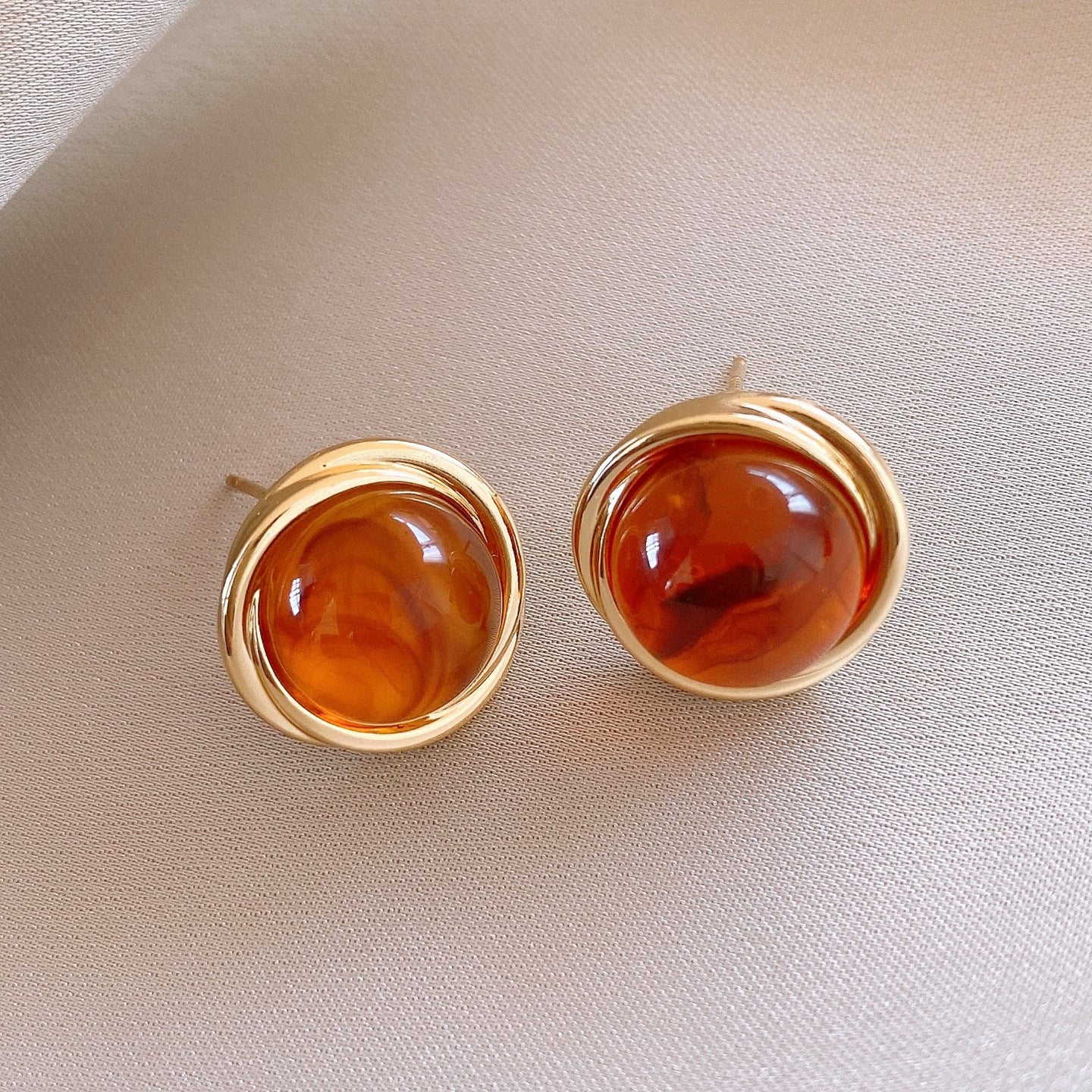 銀針復古美拉德幾何方形耳環輕奢高級感耳釘女時尚耳飾設計感小衆