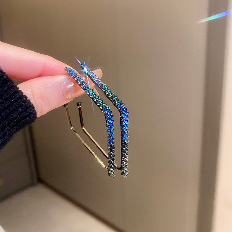 銀針復古花朵愛心字母珍珠耳環法式氣質耳釘輕奢高級感耳飾女