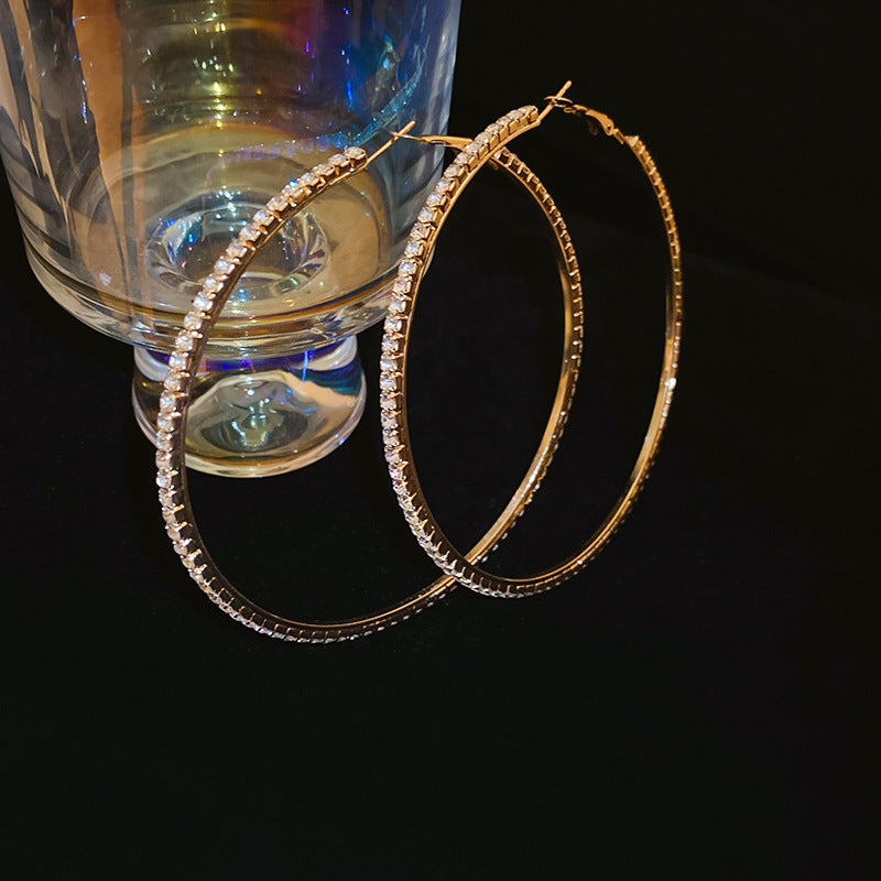 銀針多巴胺彩色耳圈甜美小清新簡約個性耳環設計感小衆歐美耳飾女