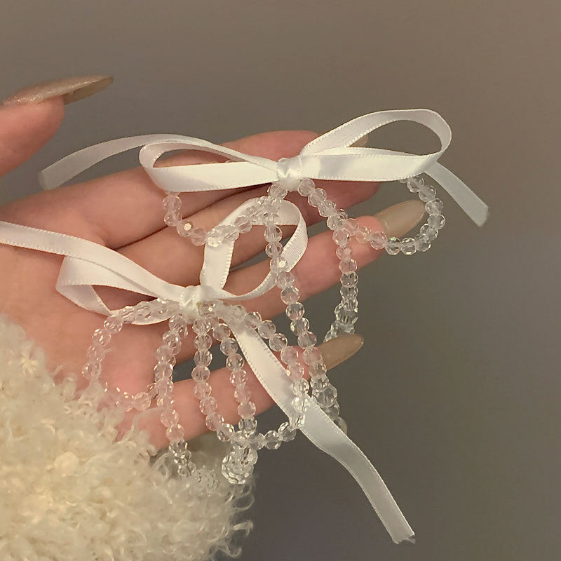 銀針時尚白色系花朵貝殼珍珠耳環氣質新款耳釘歐美時尚高級感耳飾