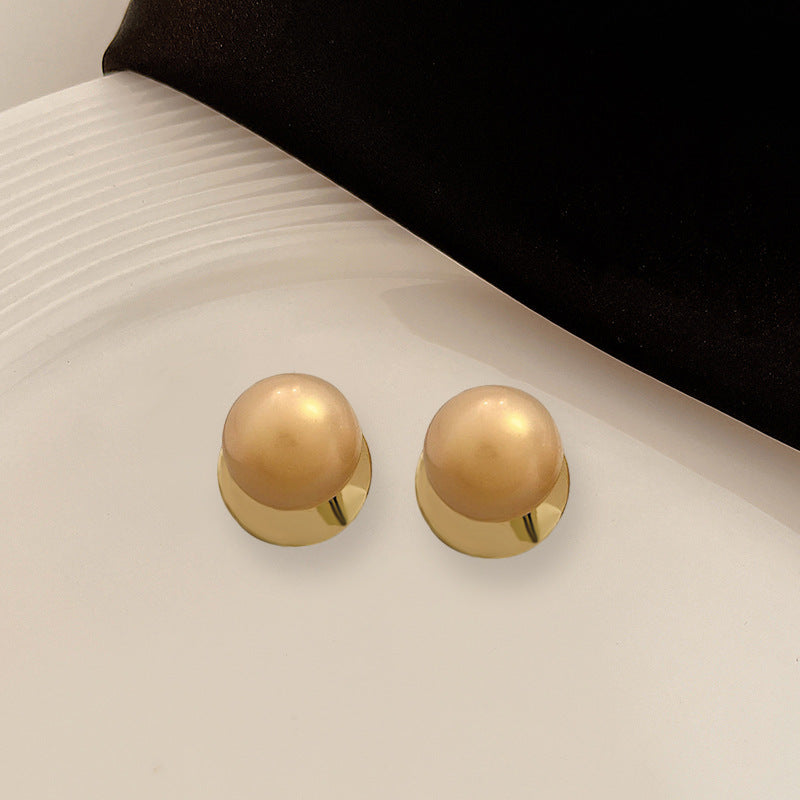 銀針歐美誇張金屬風幾何耳環簡約小衆設計耳釘氣質時尚高級感耳飾