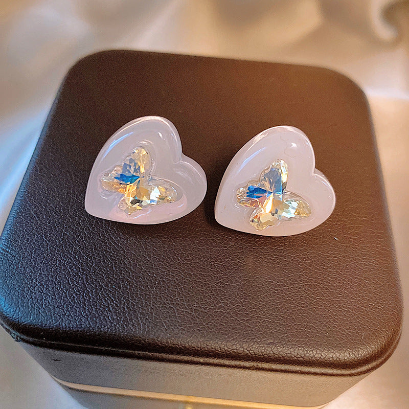 銀針超仙珍珠花朵流蘇耳環氣質時尚耳釘跨境歐美誇張高級感耳飾女