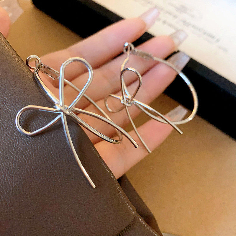 銀針多巴胺彩色耳圈甜美小清新簡約個性耳環設計感小衆歐美耳飾女