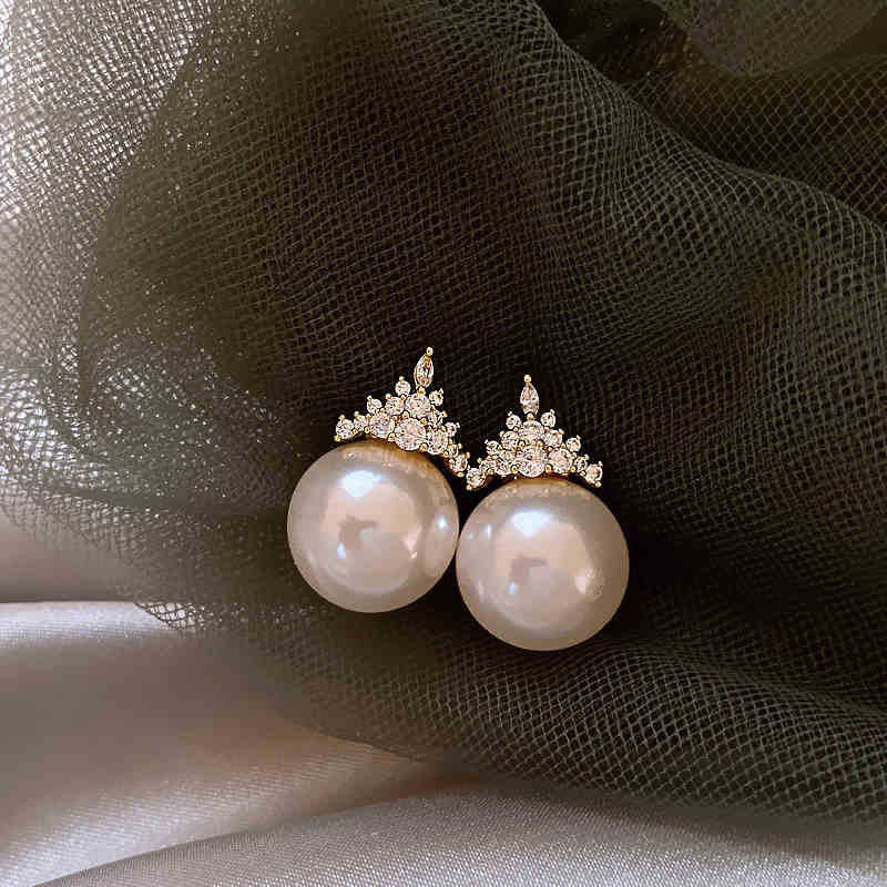 銀針輕奢鋯石几何蝴蝶花朵流蘇耳釘個性冷淡風耳環歐美高級感耳飾