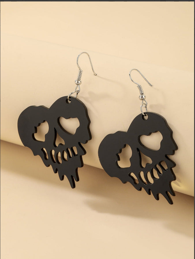 銀針復古花朵愛心字母珍珠耳環法式氣質耳釘輕奢高級感耳飾女