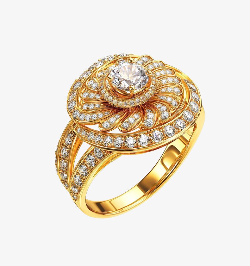 Pure Aura Gold Ring - Image 3